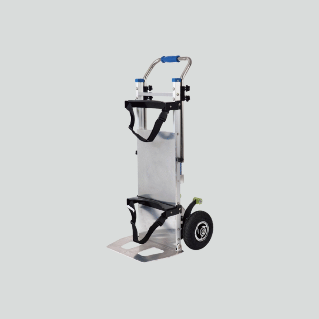 SF-200S Towarowy elektryczny schodołaz z pasami na butle (ładowność 200kg)